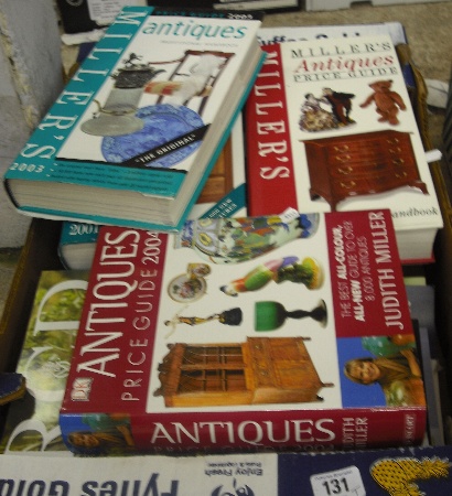 Appraisal: Collection of various Antique price guide books including Millers Guides