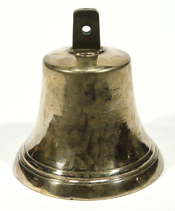 Appraisal: Brass ship's deck bell originally off a Thames tug boat