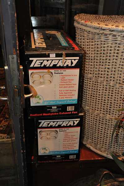 Appraisal: A PAIR OF BOXED TEMPRAY NEST LIGHTS