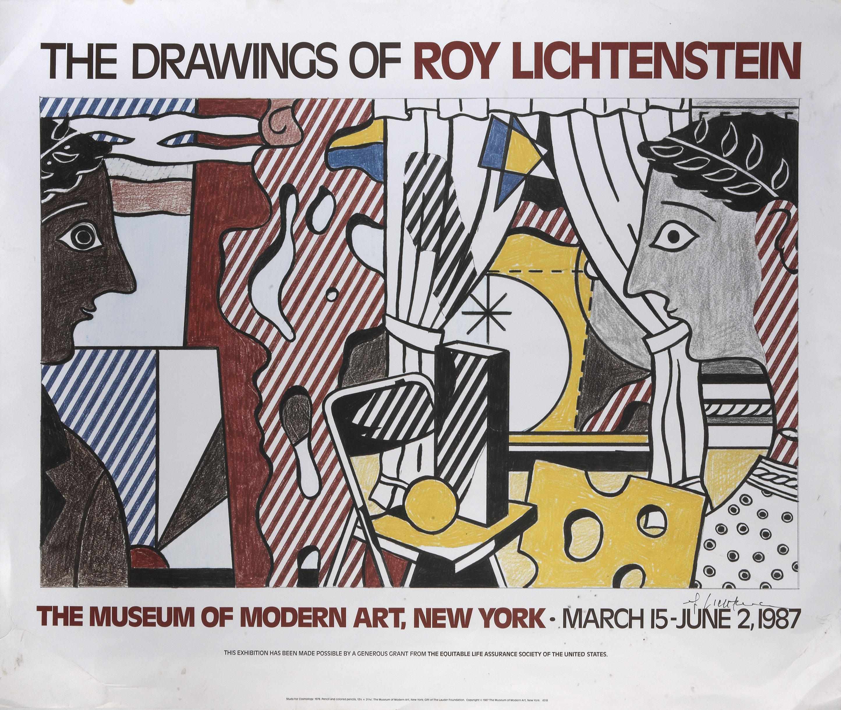 Appraisal: Roy Lichtenstein American - The Drawings of Roy Lichtenstein MOMA