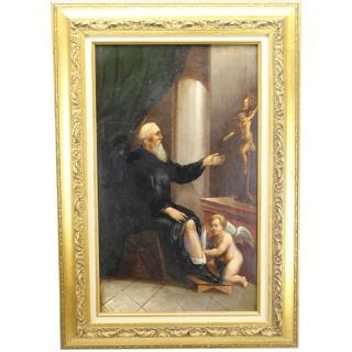 Appraisal: Old Master Style Allegorical Painting Old Master Style Allegorical Painting