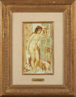 Appraisal: Maryse Ducaire Roque - French Standing Nude Woman th c