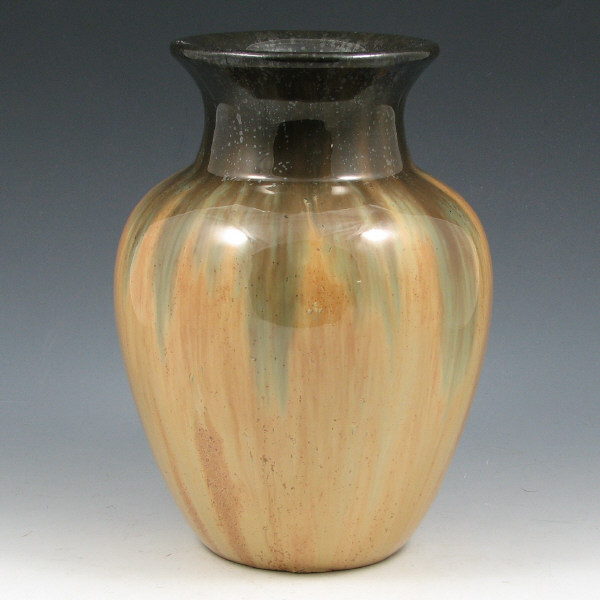 Appraisal: Excellent Fulper vase with high glaze dark gray or black