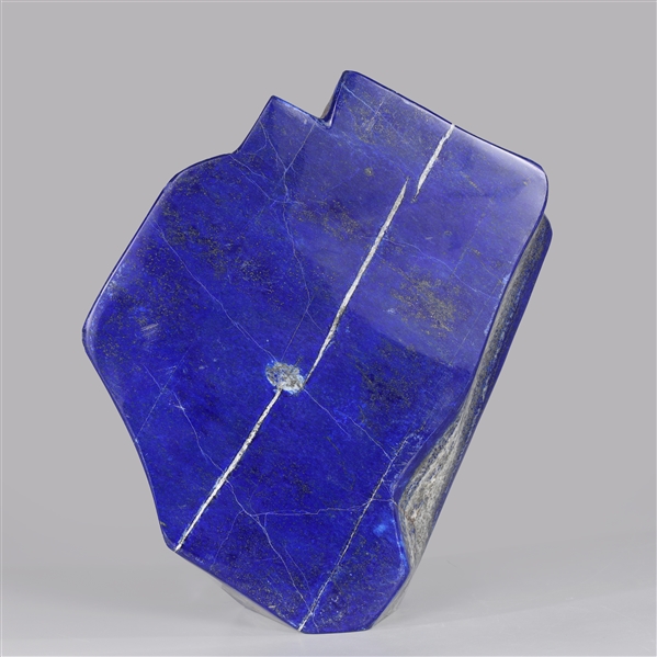 Appraisal: Lapis monolith weighing kilos nicely polished with small chip to