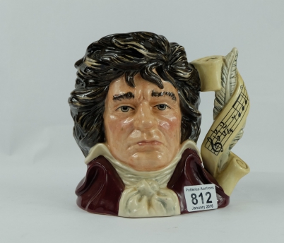 Appraisal: Royal Doulton Large Character Jug Beethoven D