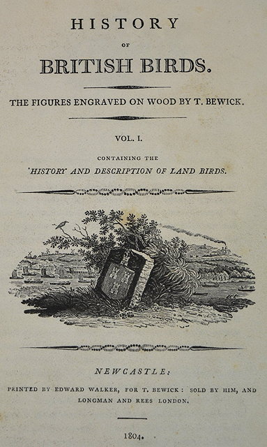 Appraisal: BooksThomas Bewick The History of British Birds Newcastle Printed by