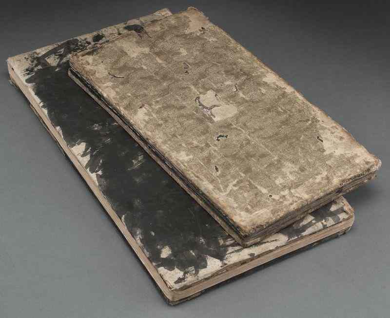 Appraisal: Chinese stone rubbing calligraphy albums byDong Qi Chang ''Xi Xia