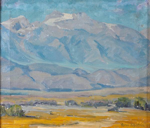 Appraisal: Private Collection View of the High Sierras signed 'Aaron Kilpatrick'