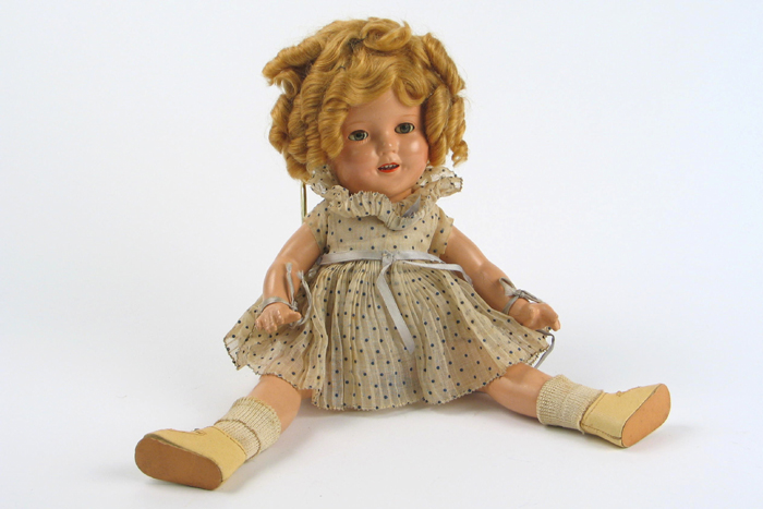 Appraisal: AN IDEAL SHIRLEY TEMPLE ALL COMPOSITION DOLL in C all