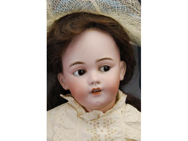 Appraisal: Simon Halbig Child with Flirty Eyes Germany ca bisque socket