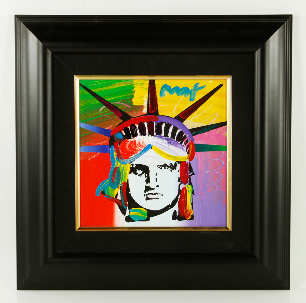 Appraisal: - Max Liberty Head Version III A C Peter Max