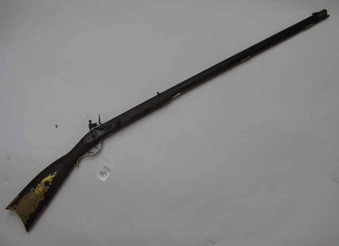 Appraisal: PEDERSOLI PENNSYLVANIA DIXIE FLINTLOCK BLACK POWDER RIFLE caliber rifled octagonal