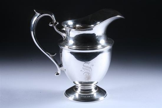 Appraisal: AMERICAN STERLING SILVER WATER PITCHER A M Soffel Co Inc