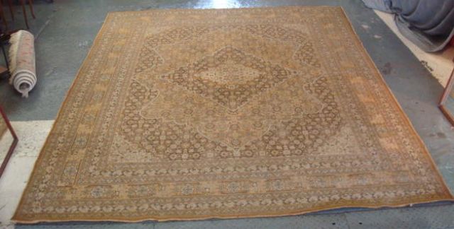 Appraisal: Roomsize Handmade Carpet From a Bronxville NY estate Dimensions '