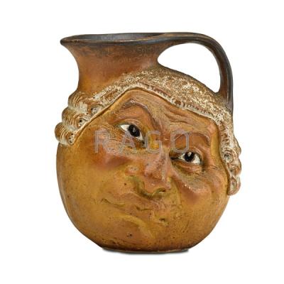 Appraisal: ROBERT W MARTIN MARTIN BROTHERS Double-sided jug Condition Report