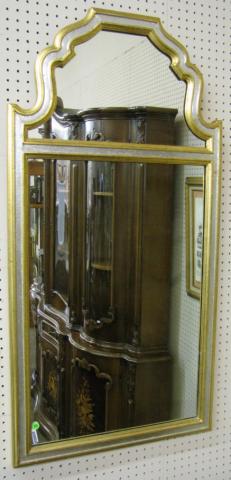 Appraisal: LaBarge Decorator Wall Mirror '' X '' with gold and