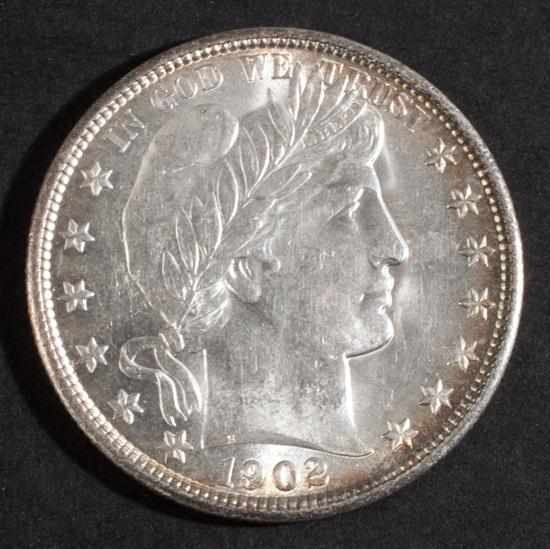 Appraisal: United States Barber type silver half dollar MS- Estimate -