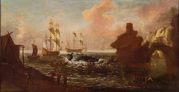 Appraisal: Circle of Lucas Janszen de Wael Flemish - A sea