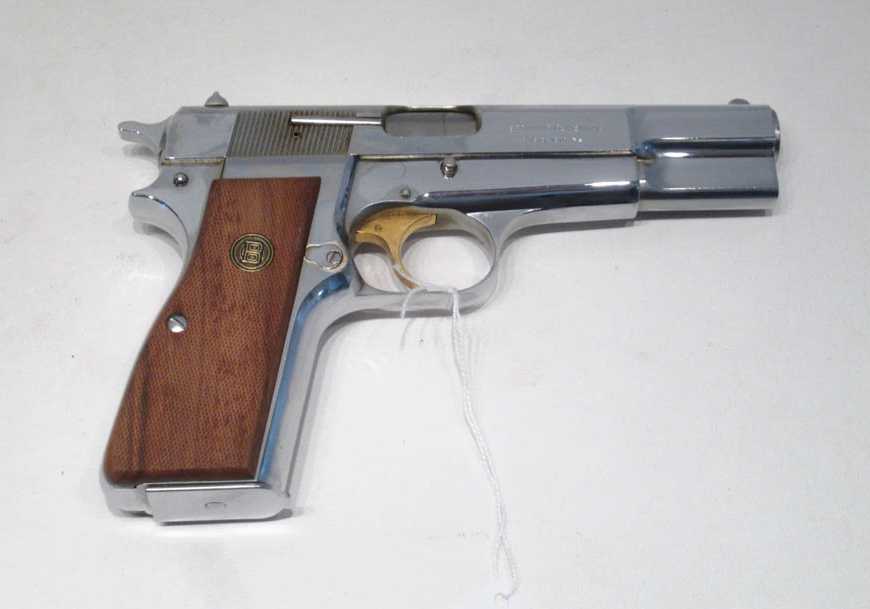 Appraisal: BROWNING CENTENNIAL - HI-POWER SEMI AUTOMATIC PISTOL mm caliber barrel