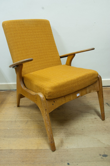 Appraisal: PAIR OF FRED LOWEN 'SC ' FLER CHAIRS