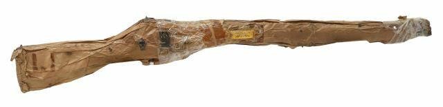 Appraisal: Enfield Mk rifle in paper wrapped over cosmoline unopened tagged