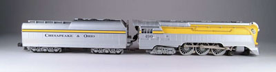 Appraisal: MODERN LIONEL - - C O loco and -wheel tender