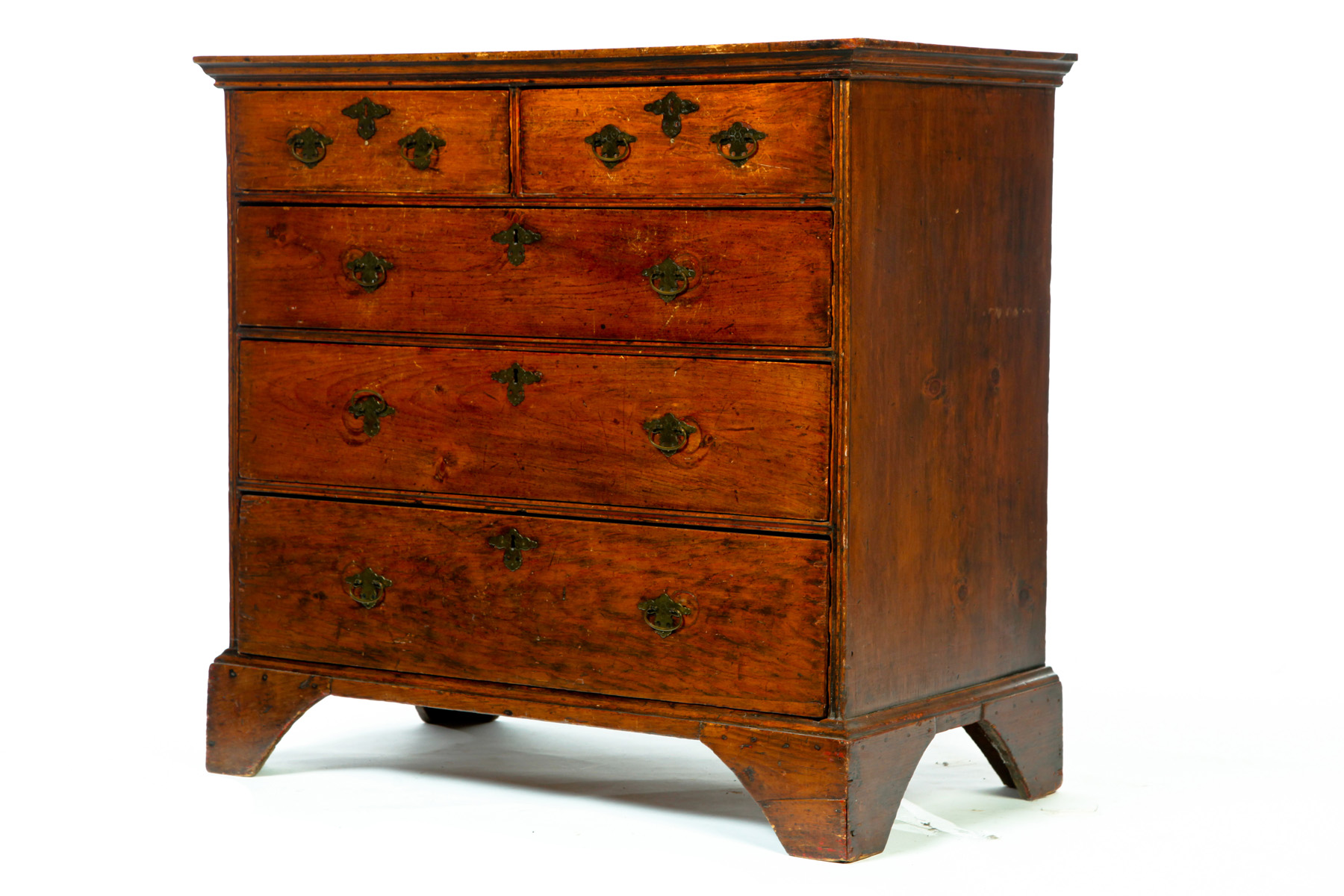 Appraisal: CHIPPENDALE CHEST American th quarter- th century Pine with traces