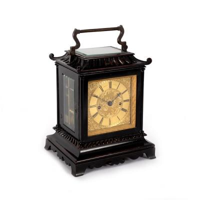 Appraisal: An early th Century mahogany bracket clock by Desbois London