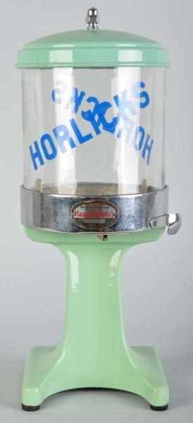 Appraisal: Horlick's Malted Milk Dispenser Description By Hamilton Beach Glass metal