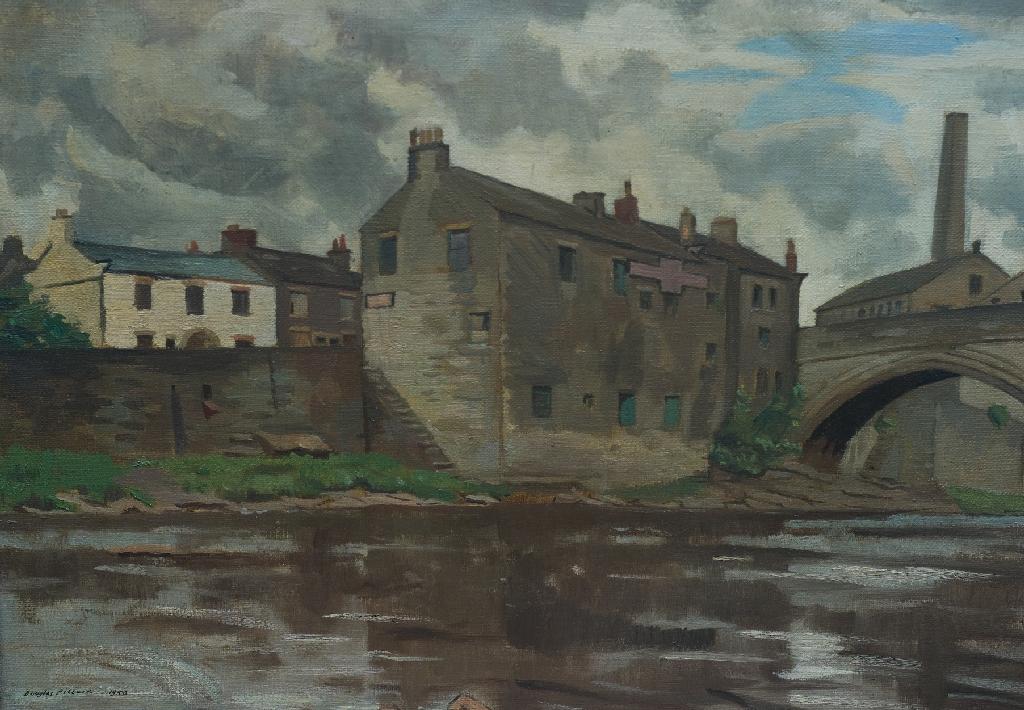 Appraisal: DOUGLAS PITTUCK th CENTURY COUNTY BRIDGE BARNARD CASTLE signed and