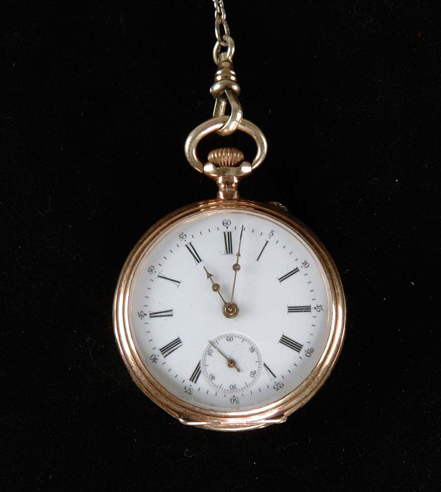 Appraisal: K LADIES WATCH Wonderful ladies size pocket watch has open