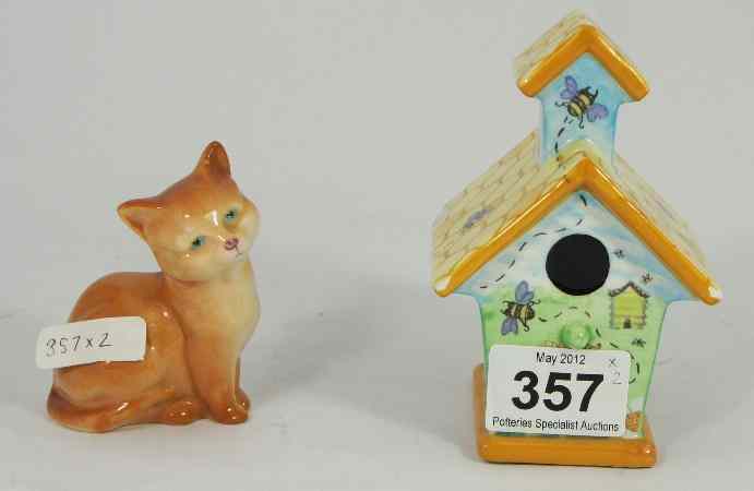 Appraisal: Royal Doulton Home Tweet Home Honeycomb Cottage and a Royal