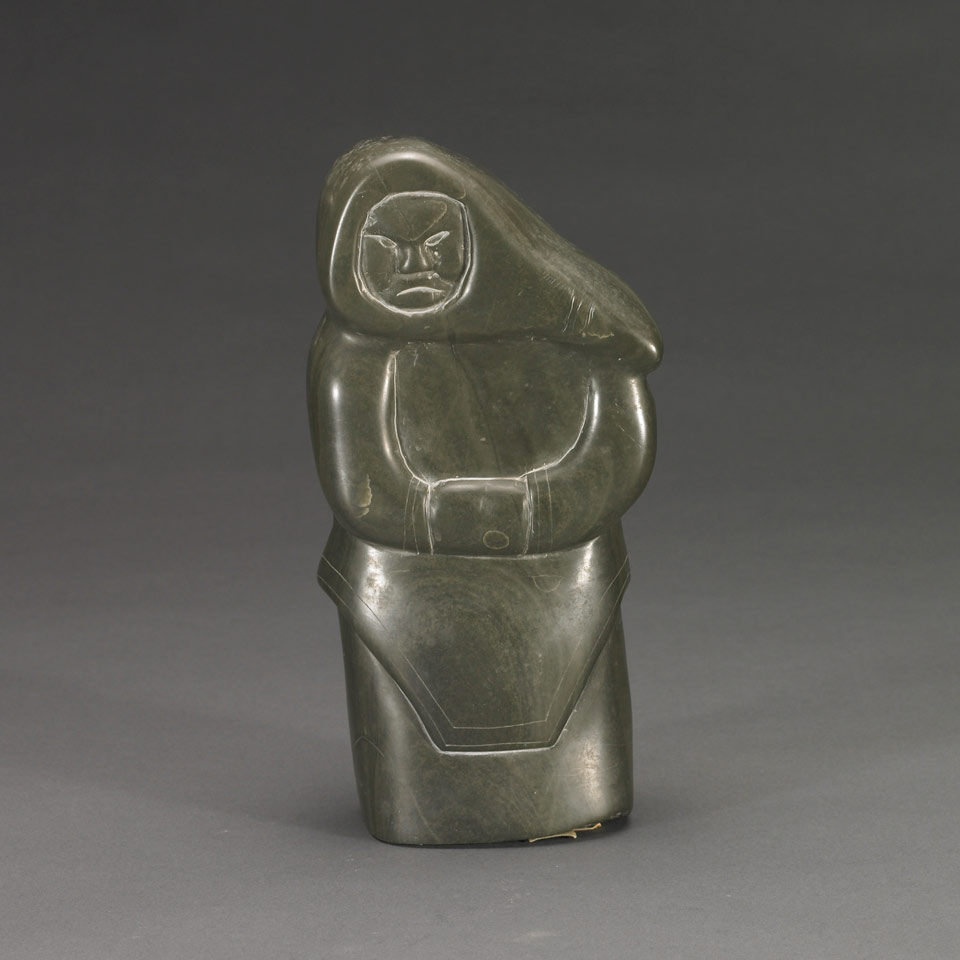 Appraisal: MINA Sanikiluaq WOMAN stone minor scratches x x cm x