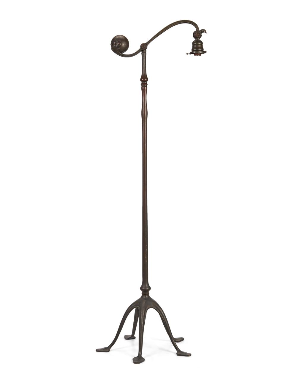 Appraisal: A Tiffany Studios counter-balance floor lamp base Circa - New