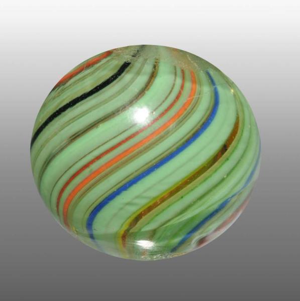 Appraisal: English Swirl Ribbon Marble Description Great color Condition Size