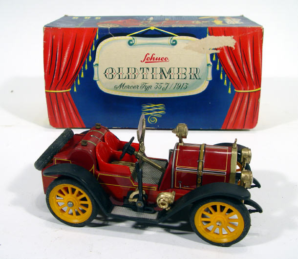 Appraisal: Boxed Schuco clockwork car Mercedes type J the box cm