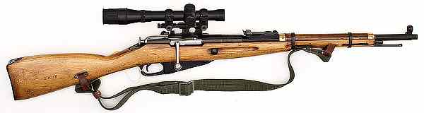 Appraisal: Mosin-Nagant Model Carbine with Scope M x R cal barrel