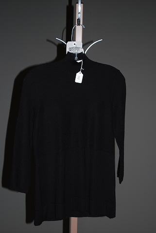 Appraisal: Giorgio Armani Black cashmere short sleeve T-shirt Size Neiman Marcus