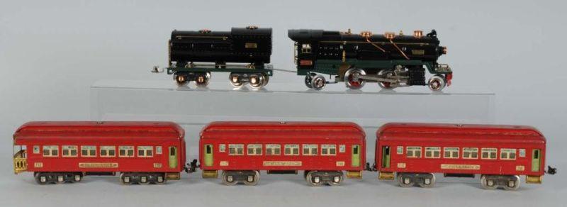 Appraisal: Lionel Train Set Description Pre-War Includes E in black and