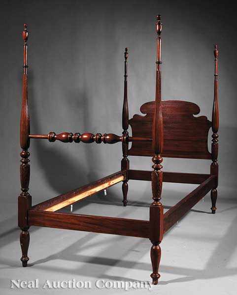 Appraisal: A Pair of Louisiana Mahogany Convent Beds early th c