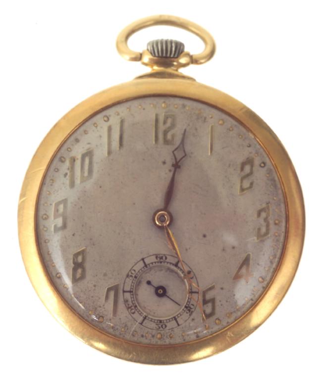 Appraisal: ATTRACTIVE EDWARDIAN ct YELLOW GOLD SLENDER CASED POCKET WATCH with