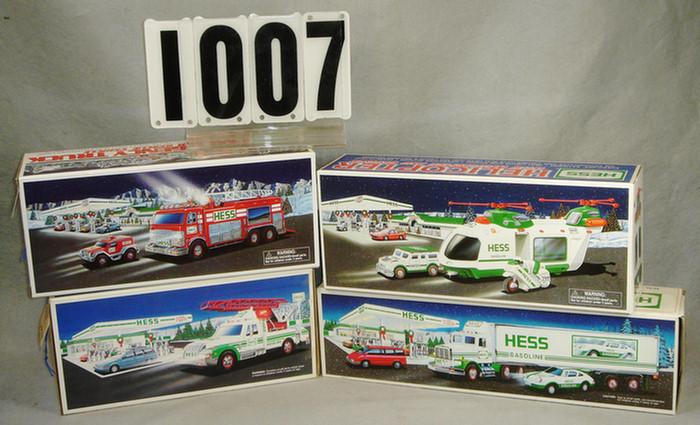 Appraisal: Lot of Hess Trucks all mint in original boxes and