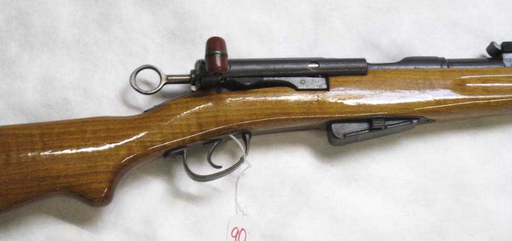 Appraisal: SPORTERIZED SCHMIDT RUBIN K BOLT ACTION RIFLE Swiss x caliber