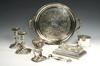 Appraisal: SILVER PLATE LOT - Eight piece lot of th and