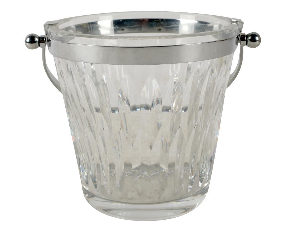 Appraisal: BACCARAT CRYSTAL ICE BUCKETmarked to underside Provenance The Estate of