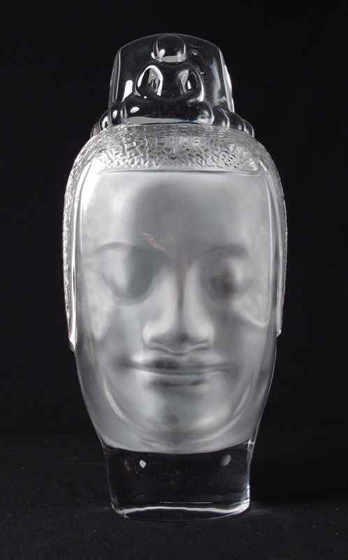 Appraisal: DAUM CRYSTAL BUDDHA BOUDDHA Limited Edition designed by Roy Adzak