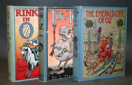 Appraisal: Children's Baum L Frank Baum First Editions John R Neill