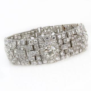 Appraisal: Fine Quality Circa s Art Deco Approx Carat Old European