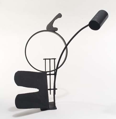 Appraisal: MARTIN PAYTON - Augusta Welded steel painted black Approximately x