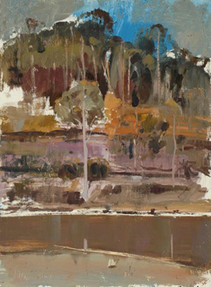 Appraisal: Jamie Boyd born Shoalhaven River oil on canvas signed 'Jamie